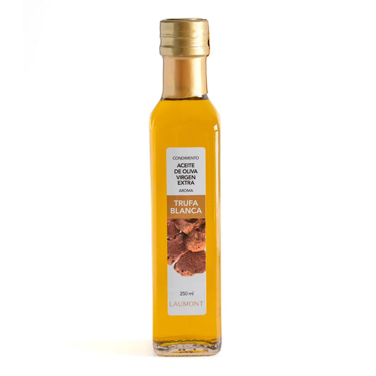 Weißes Trüffelöl - Natives Olivenöl extra Arbequina mit weißem Trüffel - Tuber Magnatum