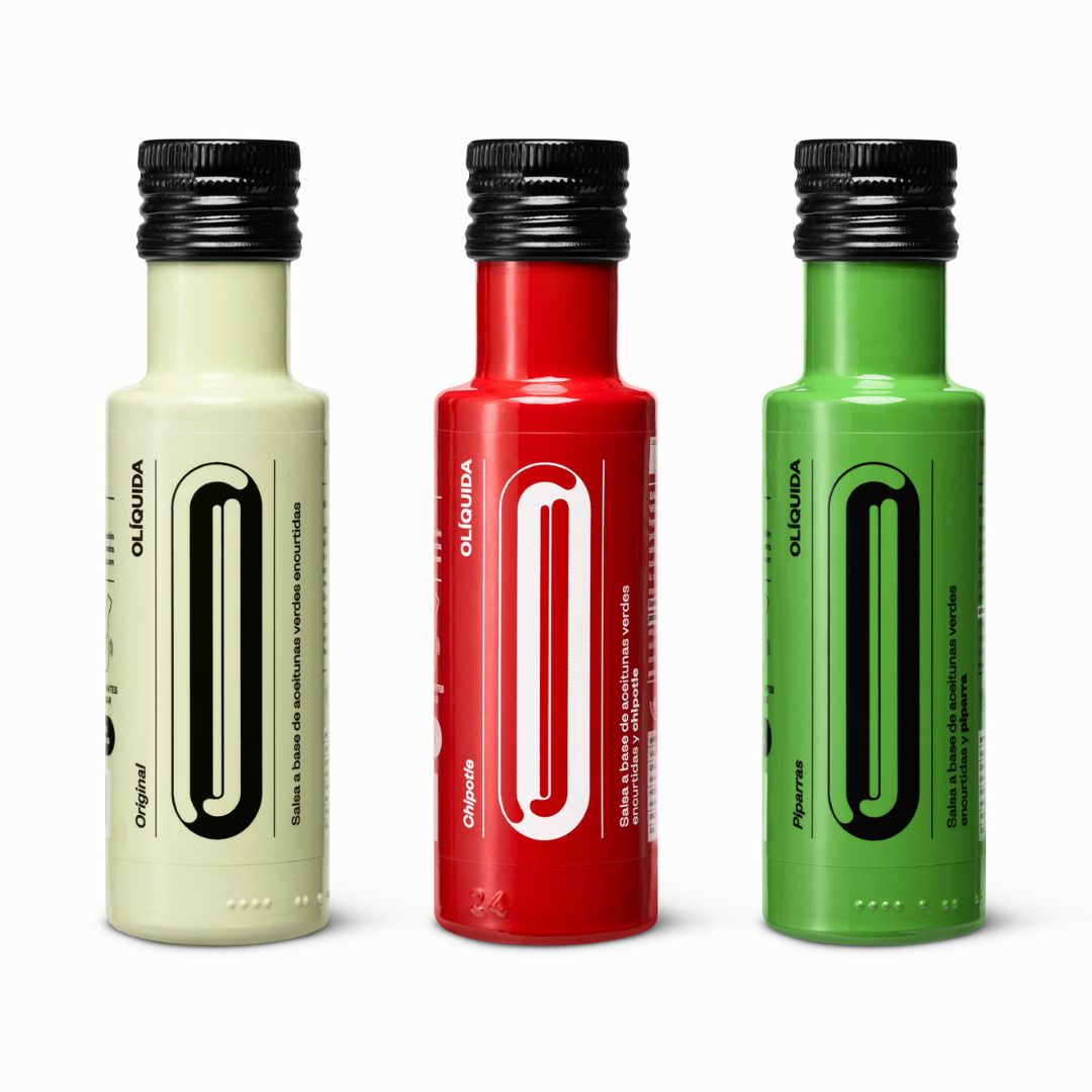 Oliquida - Sauce aus grünen Oliven - 100ml | Caviaroli