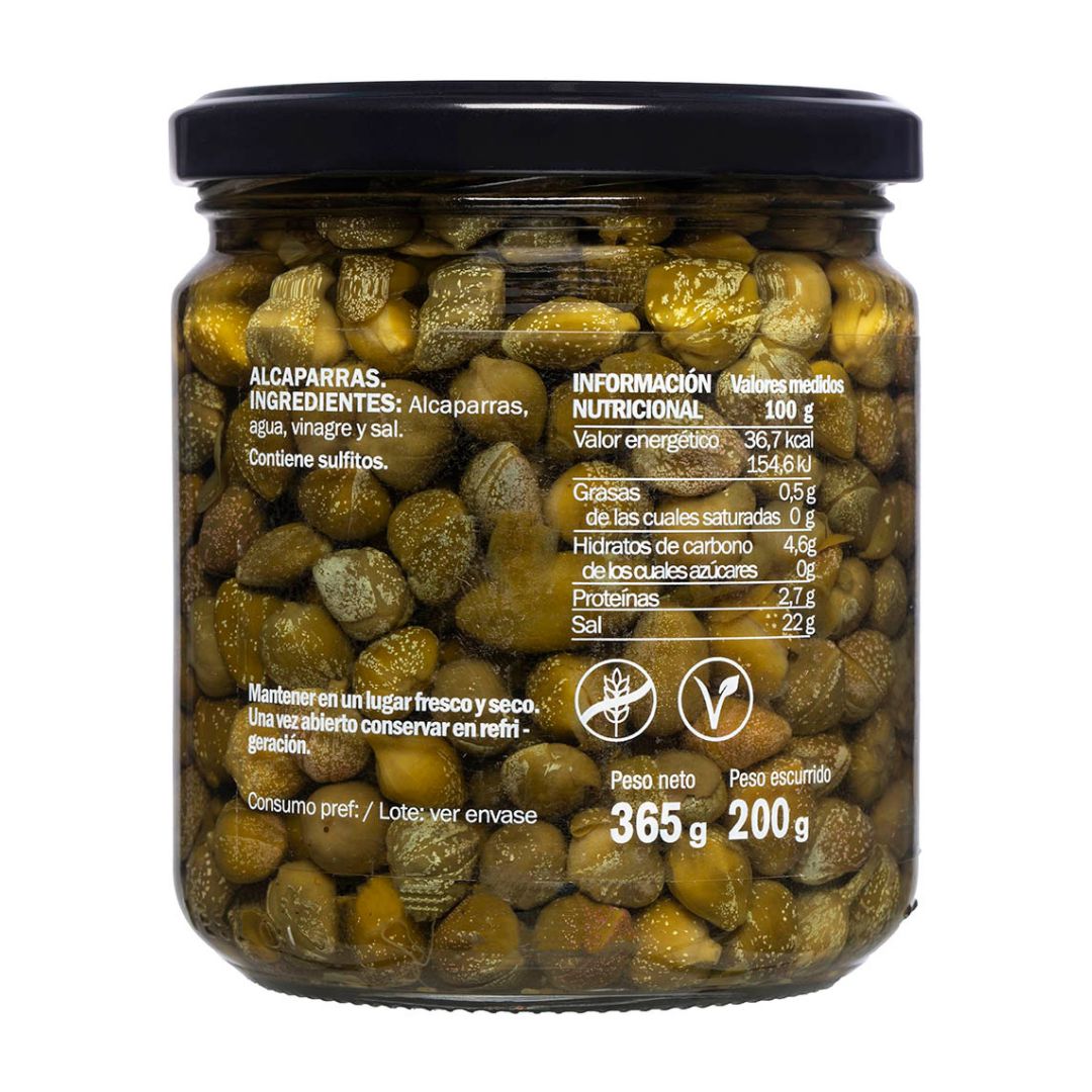 Iruela - Spanische große Kapern - eingelegt - 365g