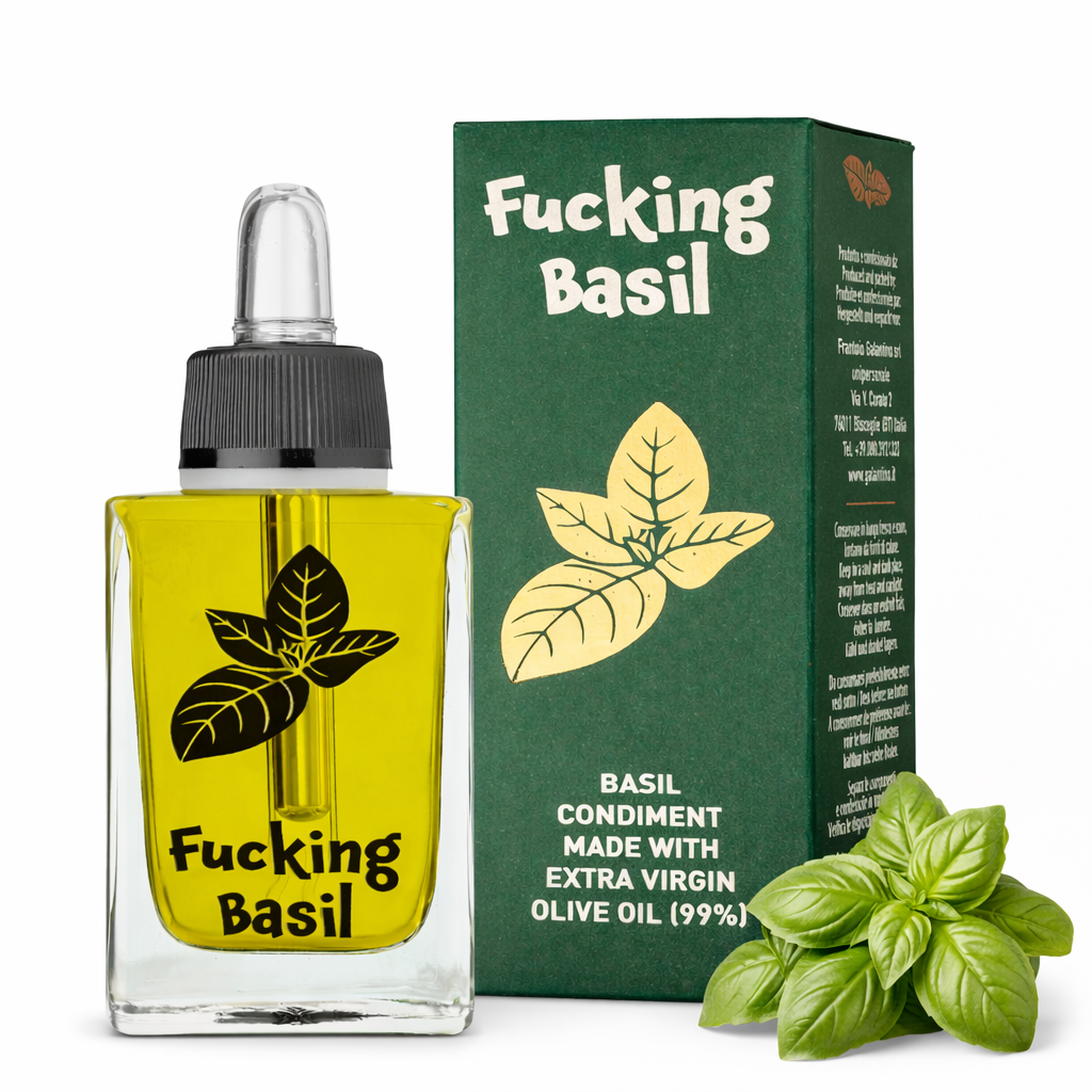 F…ing Aroma – 3er Set Extra Natives Olivenöl mit Peperoncino, Basilikum & Trüffel Aroma Drops in Pipettenflaschen für die perfekte Dosierung – 3 × 50 ml**