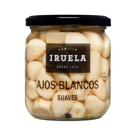 Iruela -  Eingelegte Knoblauchzehen 390g – Authentische spanische Spezialität