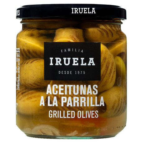 Iruela – Gegrillte eingelegte Oliven mit Jalapeño – Aceitunas a la Parrilla