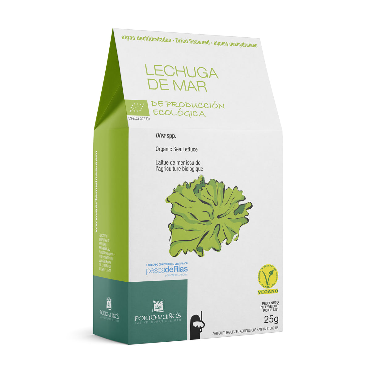 Porto Miñios -Bio Algen-Salatmischung – Gourmet-Qualität aus Galicien