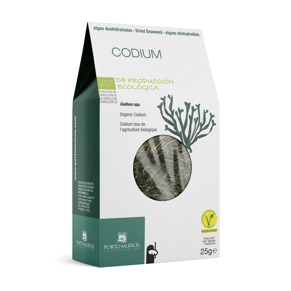 Porto Muiños – Bio getrocknetes Codium 25 g