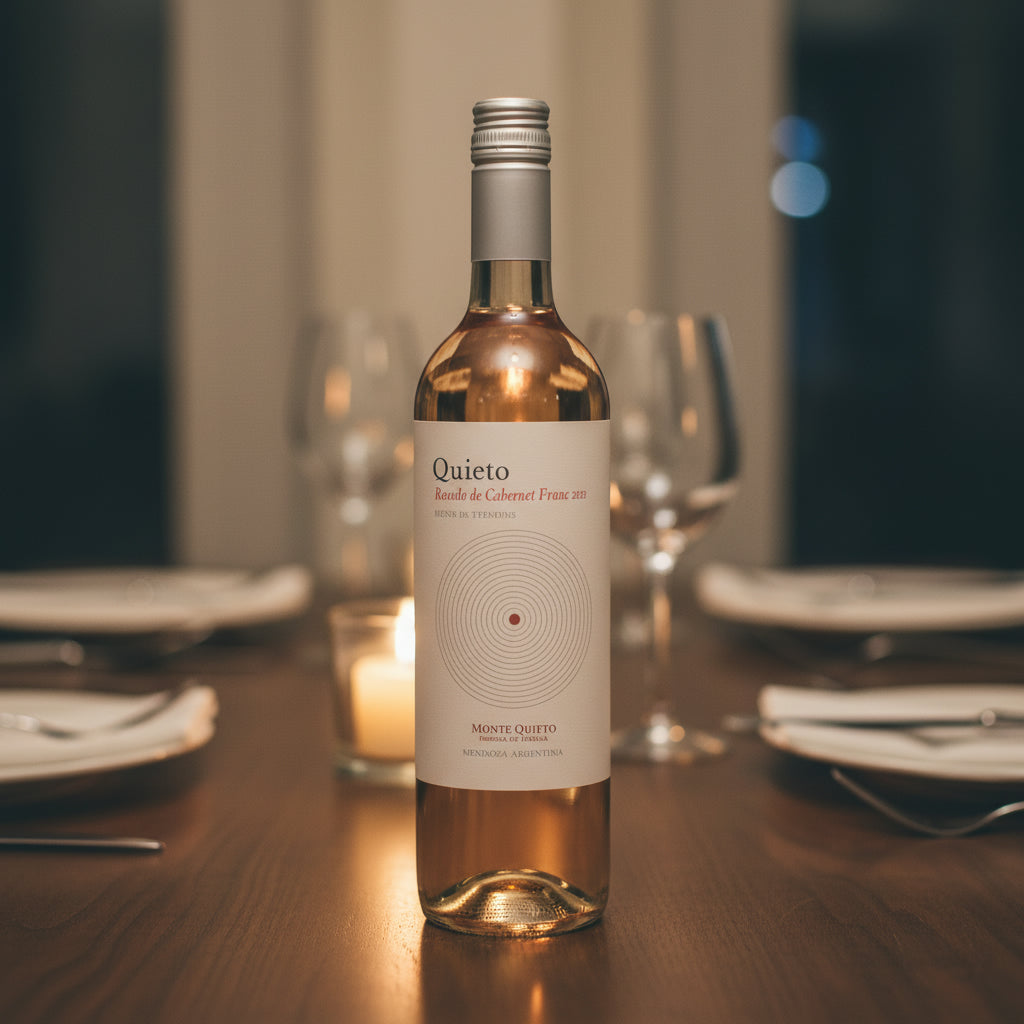 Monte Quieto - Rosado de Cabernet Franc 2023 - 750ml – Argentinischer Premium Roséweine