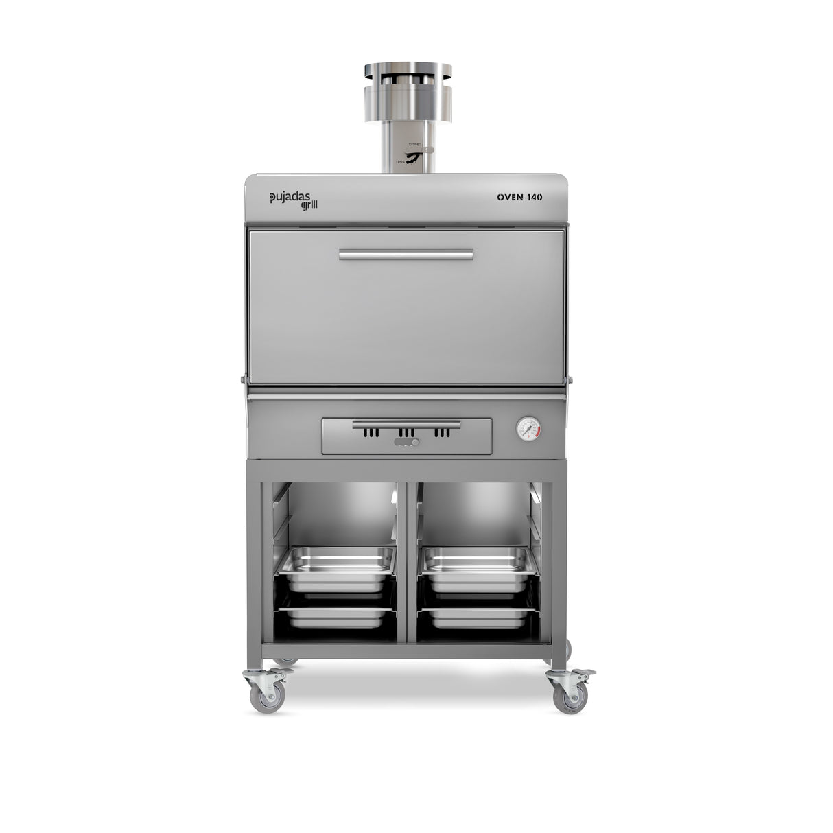 Funktionaler Holzkohleofen- Pujadas