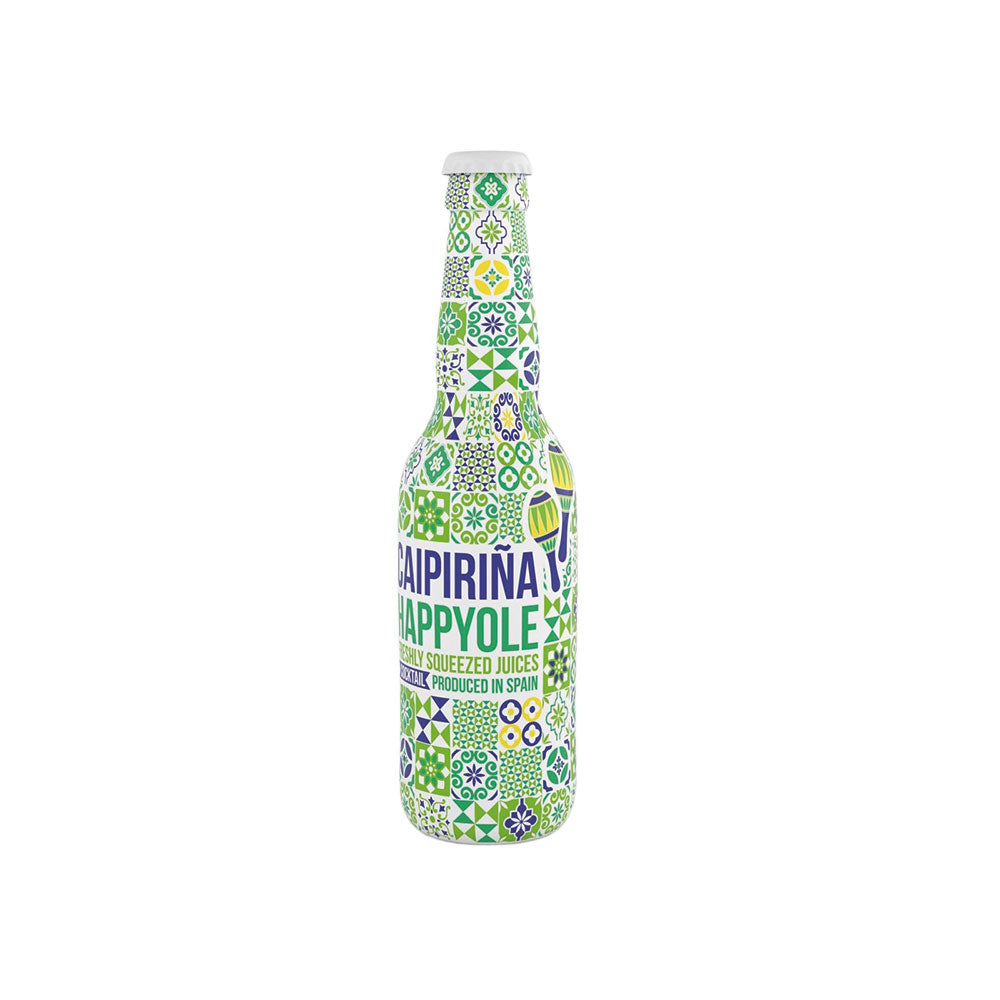 Happy Ole Caipirinha – Cocktail mit Cachaca & frische Zitrusfrüchten | 330ml & 1L| Brasilianischer Genuss