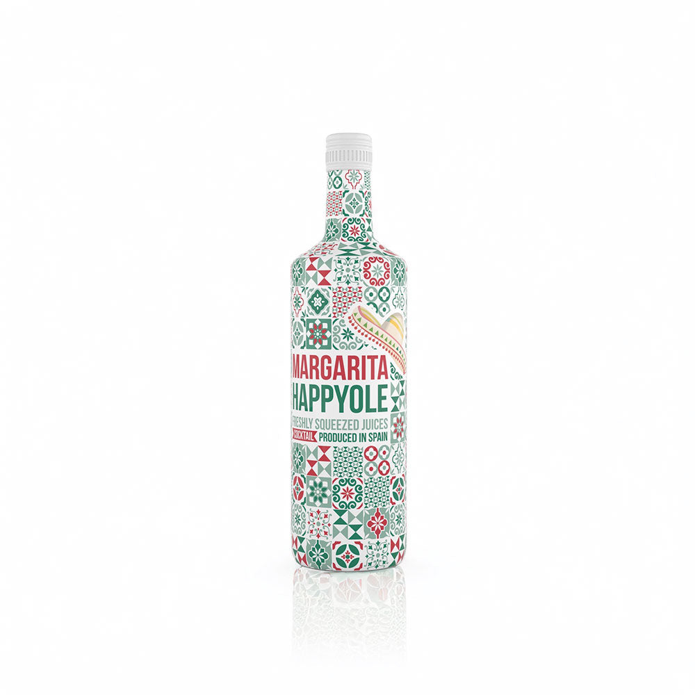 Happy Ole Margarita – Cocktail mit Tequila & Limette | 330ml & 1L | Mexikanischer Genuss