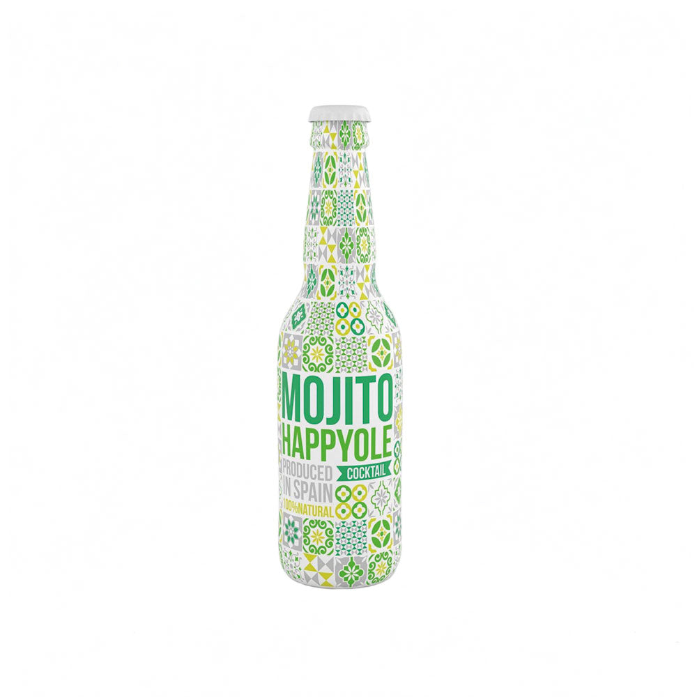 Happy Ole Mojito – Cocktail mit Rum, Limette & Minze | 330 ml & 750 ml | Kubanischer Genuss