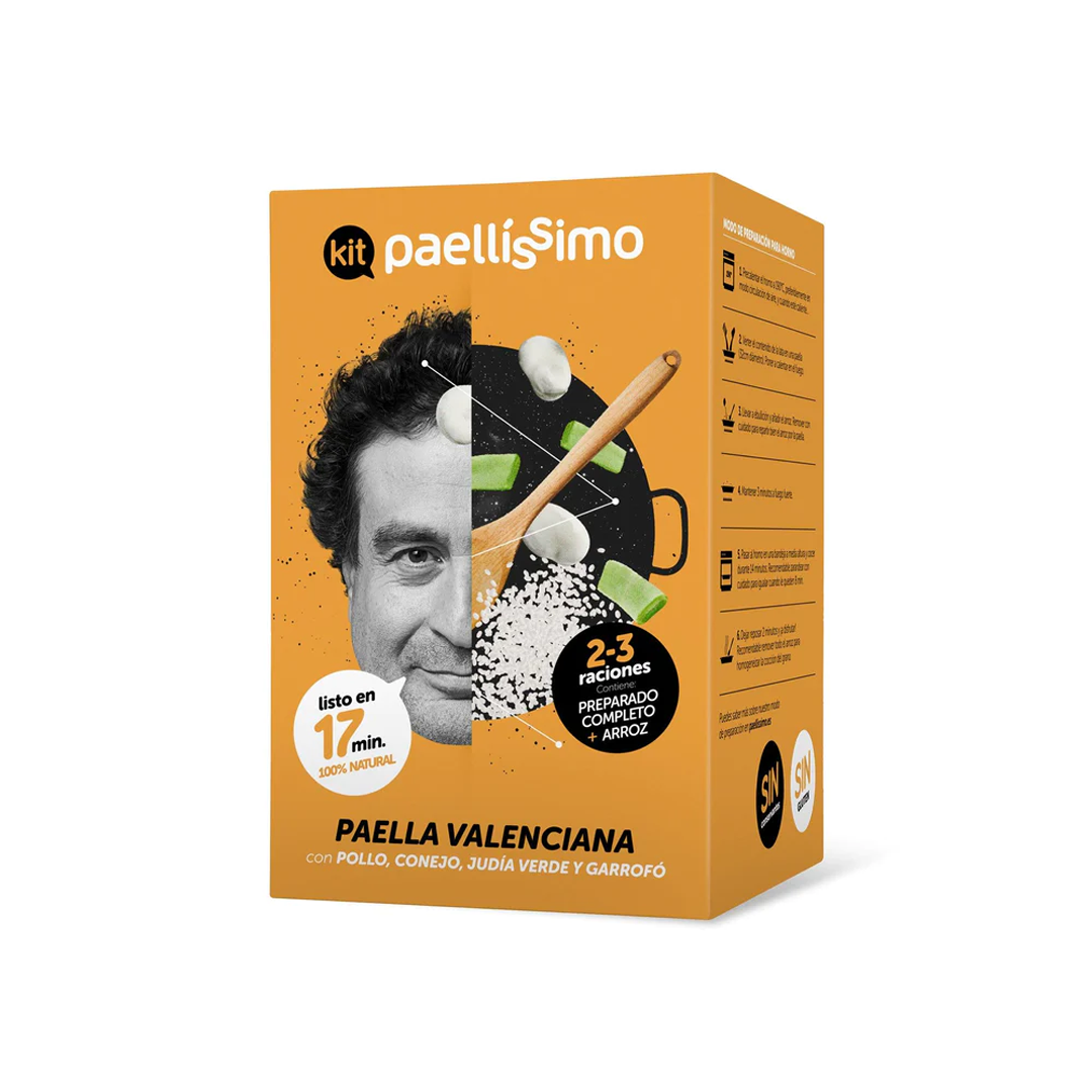 Paellissimo – Paella Kit für "Paella Valenciana mit Kaninchen“ - 1 Stück