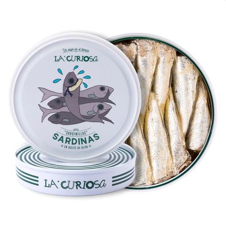 La Curiosa - "Sardinillas" kleine Sardinen in Olivenöl - 115g