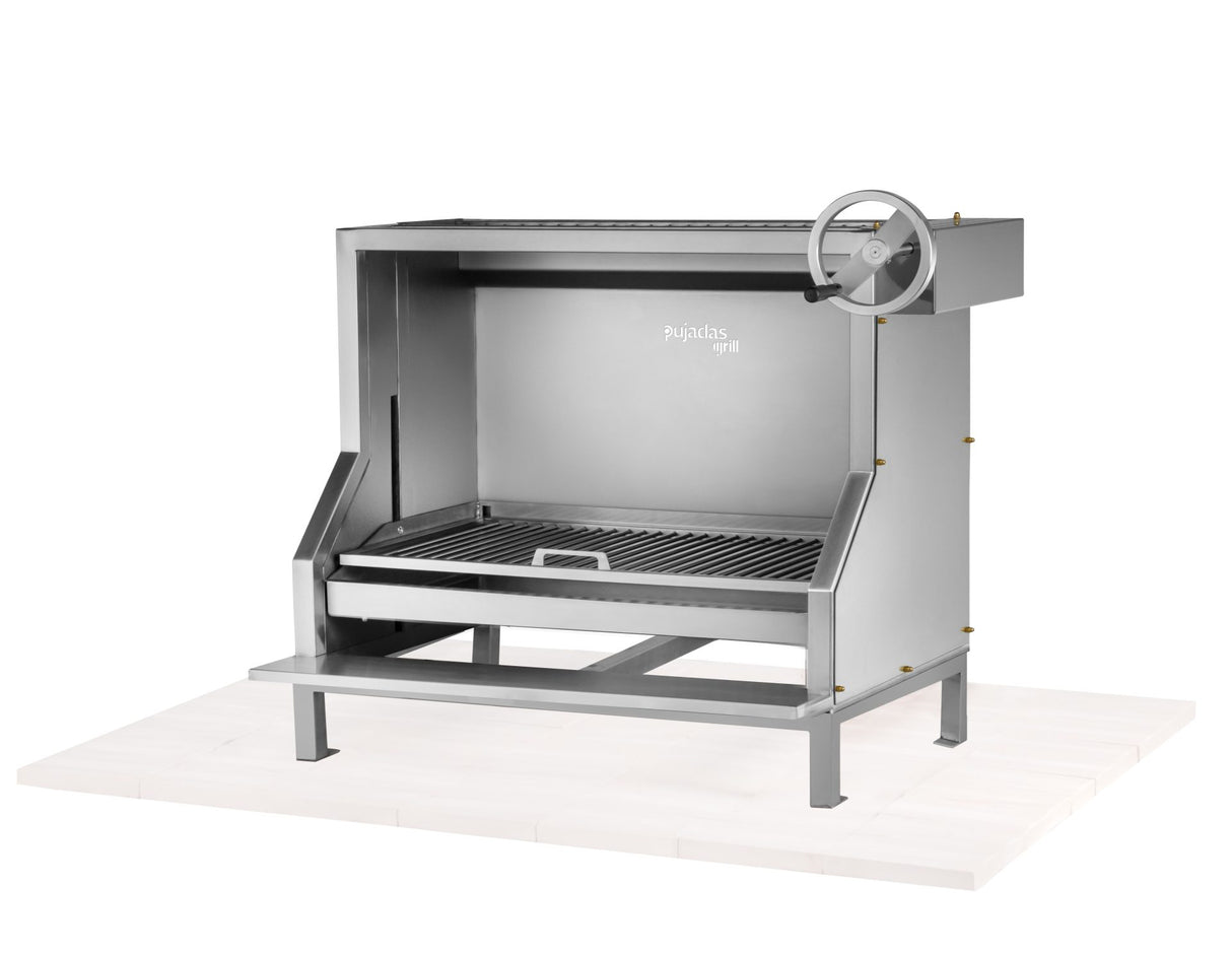 Offener Grill ohne Schamottbasis