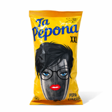La Pepona XXL Pipas Gigantes (5er Set) – Spanische Riesen-Sonnenblumenkerne geröstet & gesalzen | Der Nr. 1 Snack aus Spanien