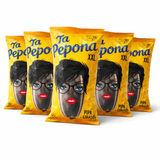 La Pepona XXL Pipas Gigantes (5er Set) – Spanische Riesen-Sonnenblumenkerne geröstet & gesalzen | Der Nr. 1 Snack aus Spanien