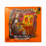 HOT AS HELL - Mariscadora | The Shining - Limited Edition | Miesmuscheln mit Habanero | CHILI CHALANGE  | Konserve | Spanien