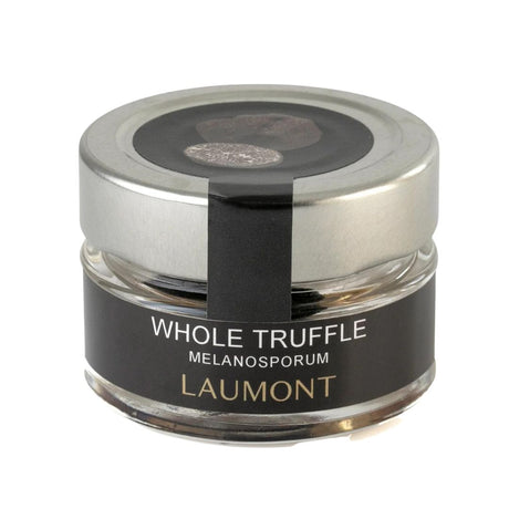 Laumont - Perigord Trüffel - Melanosporum - ganz eingelegt - 12,5g im Glas