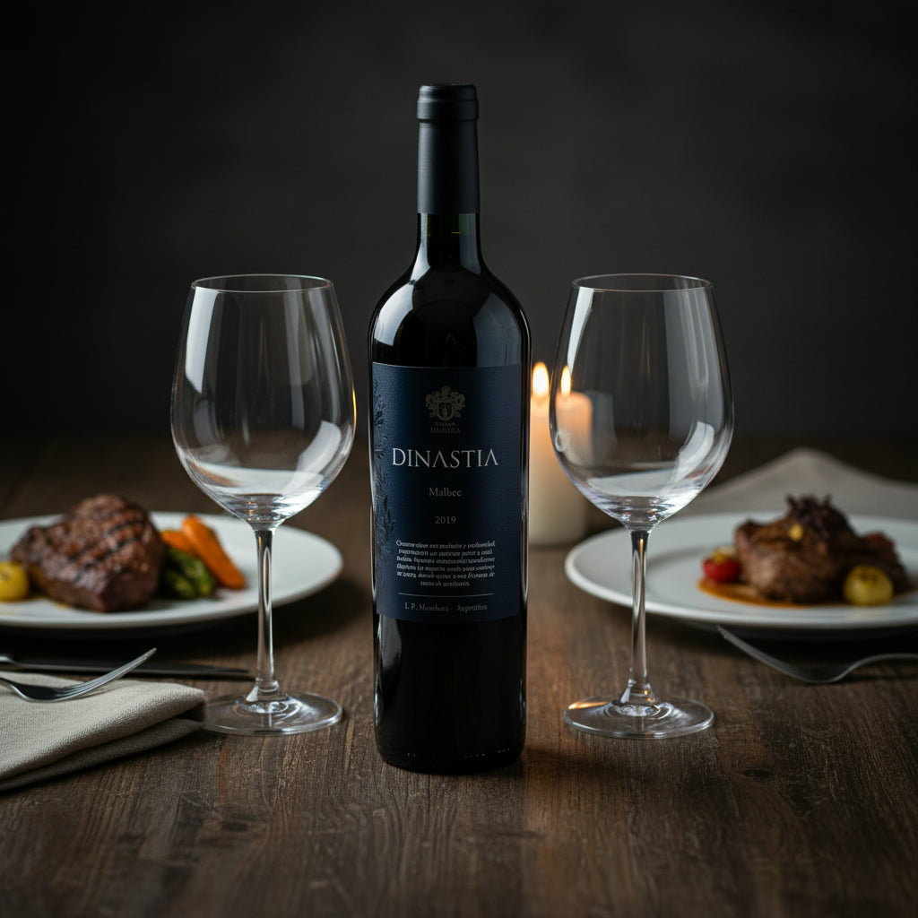 Dinastía - Rotwein - Malbec 2019 - Argentinien, 750ml