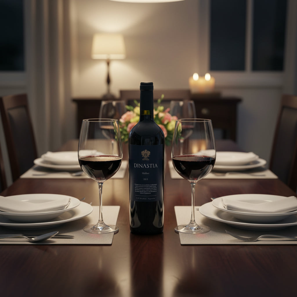 Dinastía - Rotwein - Malbec 2019 - Argentinien, 750ml