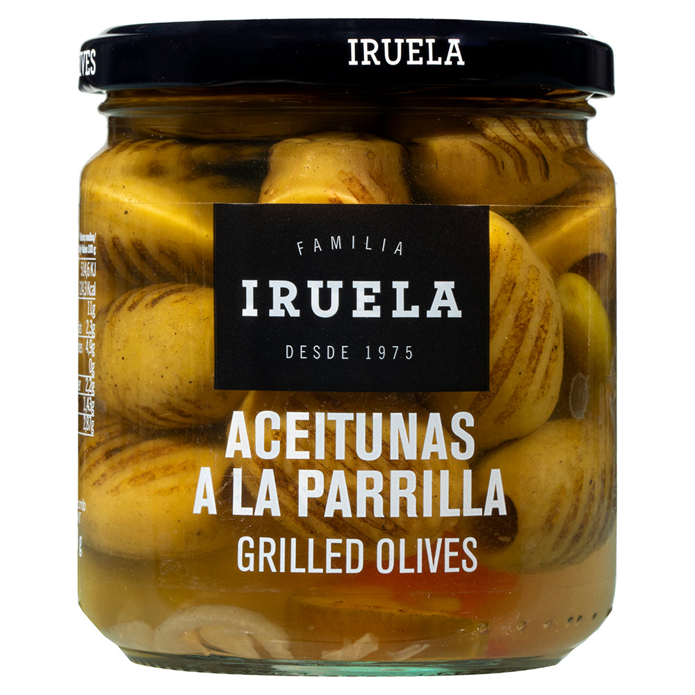 Iruela – Gegrillte eingelegte Oliven mit Jalapeño – Aceitunas a la Parrilla