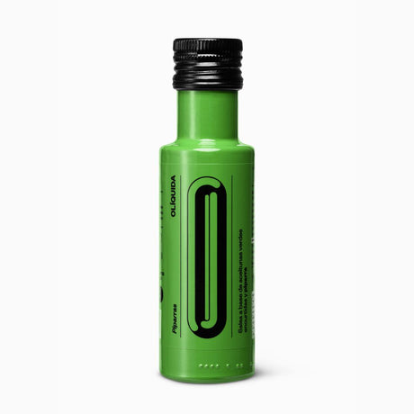 Oliquida - Sauce aus grünen Oliven und eingelegten "Piparra" Chilis - 100ml | Caviaroli