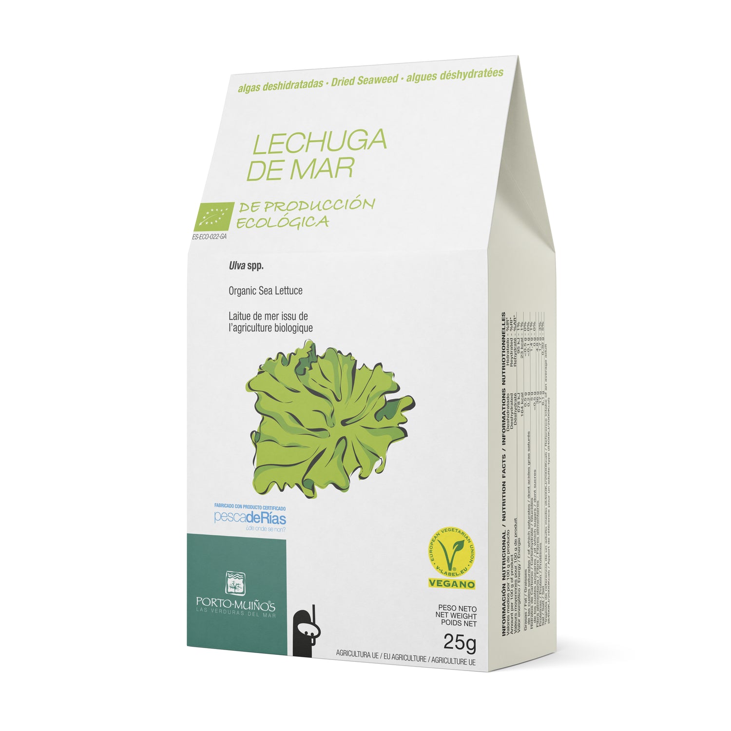 Porto Miñios - Bio Algen - Salatmischung – Gourmet-Qualität aus Galicien