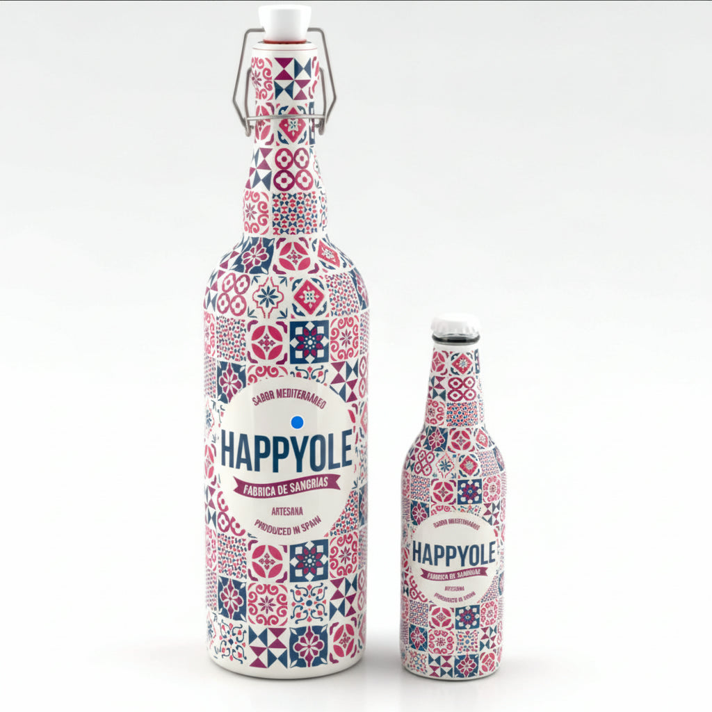 Happy Ole Red Sangria – Fruchtig, würzig, frisch | 200ml & 750ml | Spanischer Genuss