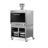 Funktionaler Holzkohleofen- Pujadas