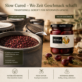 Iruela - Slow Cured Picual Oliven - Traditionell gereift 365 g
